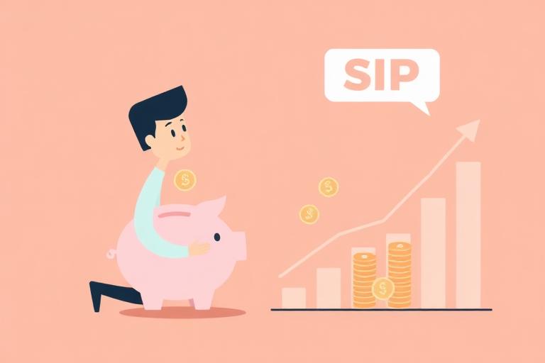 Illustration of a systematic investment plan